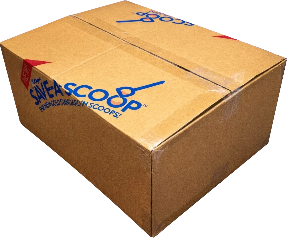 Save-A-Scoop® dealer bundle shipping box