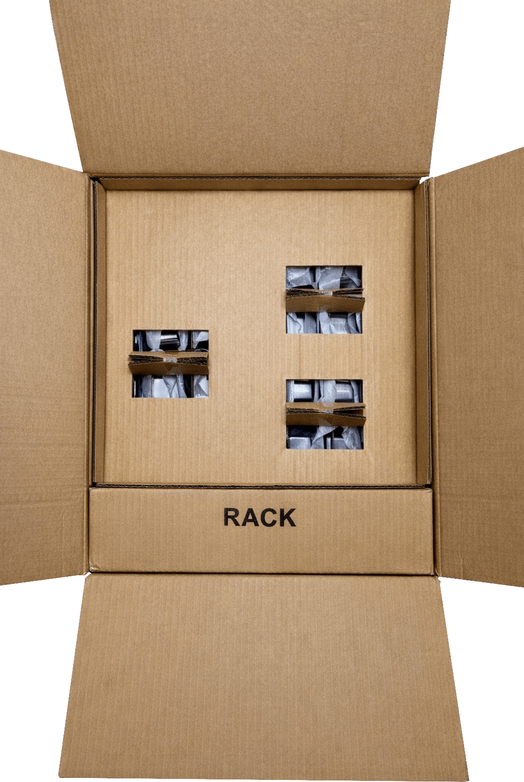 Save-A-Scoop® dealer box partially open